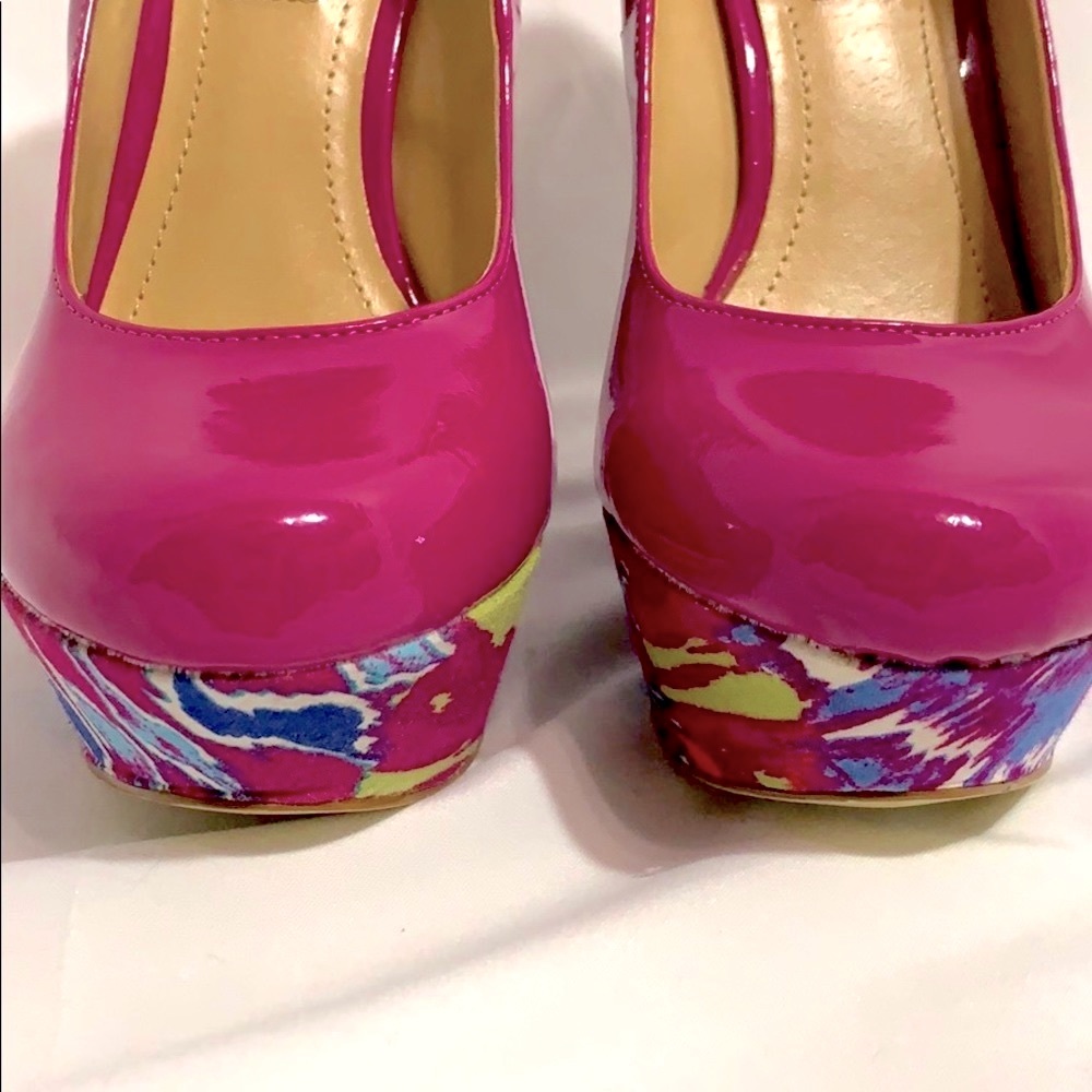 STEVE MADDEN WEDGE PUMPS - Picture 3 of 7